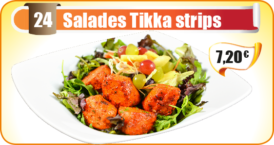 Salade Tikka Strips
